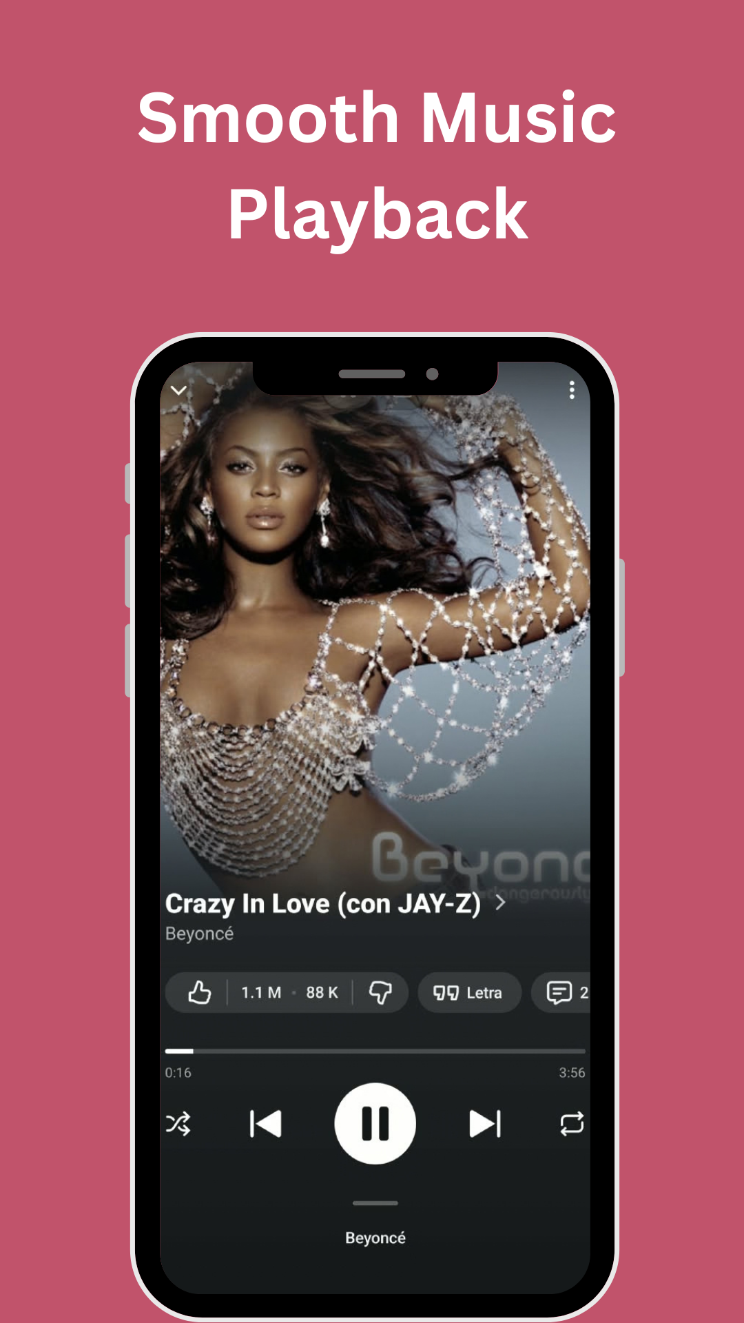 YouTube Music Premium APK smooth music playback screen